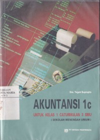 Image of Akuntansi 1C Untuk Kelas 1 Caturwulan 3 SMU