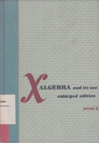 Image of Algebra and its use Book 1