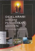 Deklarasi Tentang Pendidikan Kristen (Gravissimum Educationis) Buku -1