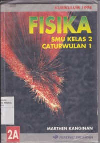 Image of Fisika SMU Kelas 2 Caturwulan 1 jilid 2A Kurikulum 1994
