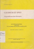 Gaudium et Spes (Kegembiraan dan Harapan)