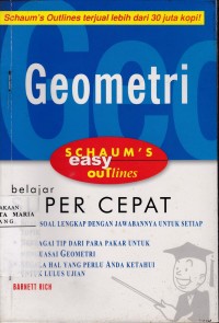 Image of Geometri Berdasarkan Schaum's Easy Outlines