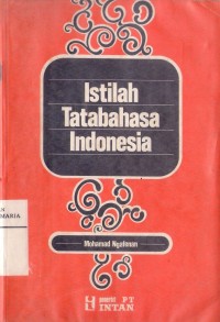 Image of Istilah Tatabahasa Indonesia