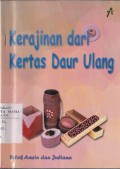 Kerajinan dari Kertas Daur Ulang