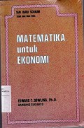 Matematika untuk Ekonomi