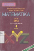 Matematika untuk SMA Kurikulum 1984 GBPP 1987 4 Semester 4
