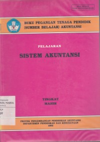 Image of Pelajaran Sistem Akuntansi Tingkat Mahir