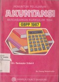 Penuntun Pelajaran Akuntansi untuk SMA Kelas IIA3 Semester 3 dan 4