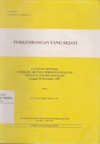 Image of Perkembangan yang Sejati