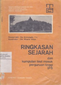 Image of Ringkasan Sejarah da Kumpilan Test Masuk Perguruan Tinggi IPS