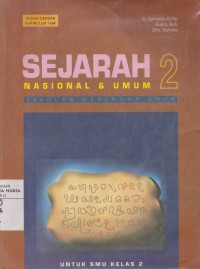 Image of Sejarah Nasional & Umum 2 untuk SMU Kelas 2