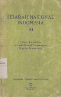 Image of Sejarah Nasional Indonesia VI