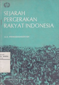Image of Sejarah Pergerakan Rakyat Indonesia