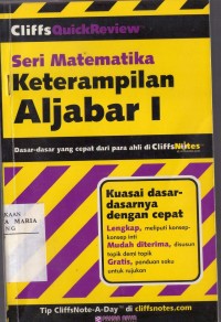 Image of Keterampilan Aljabar 1