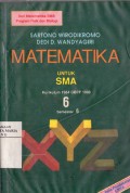 Matematika untuk SMA Kurikulum 1984 GBPP 1988 6 Semester 6