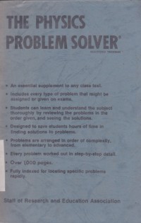 Image of The Physics Problem Solver