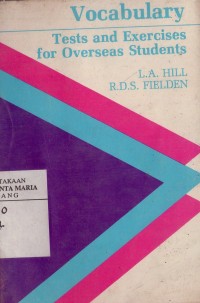 Image of Vocabulary Test and Exercises for Overseas Students