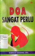 Doa Sangat Perlu