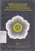 Kumpulan Soal-soal Matematika Sosial Ex Ujian Saringan Masuk Universitas Katolik Parahyangan 1991