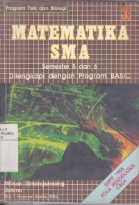 Image of Matematika SMA Jilid 3 Semester 5 dan 6