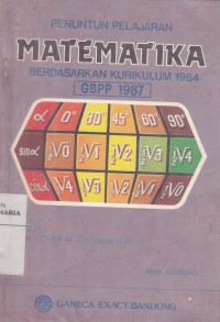 Image of Penuntun Pelajaran Matematika Berdasarkan Kurikulum 1984 untuk SMA Kelas IIA1 & IIA2 Semester 3 dan 4