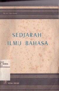 Image of Sedjarah Ilmu Bahasa