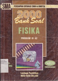 Image of 2000 Bank Soal SMA Fisika Program A1 - A2