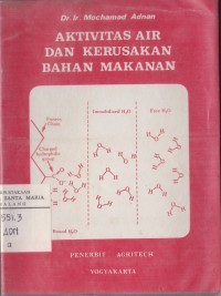 Image of Aktivitas Air dan Kerusakan Bahan Makanan