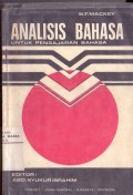 Analisis Bahasa Untuk Pengajaran bahasa