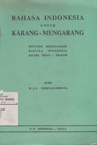 Image of Bahasa Indonesia untuk Karang-Mengarang