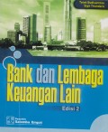 Bank dan lembaga keuangan lain edisi 2