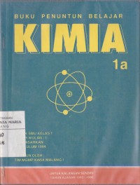 Image of Buku Penuntun Belajar Kimia untuk Sekolah Menengah Umum Jilid 1a Kelas 1 Catur Wulan Satu