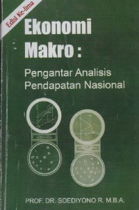 Image of Ekonomi makro pengantar analisis pendapatan nasional edisi ke-lima