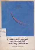Ensiklopedi Singkat Astronomi dan Ilmu yang Bertautan