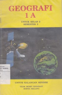 Image of Geografi 1A untuk Kelas 2 Semester 3