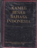 Kamus Besar Bahasa Indonesia
