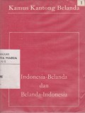 Kamus Kantong Belanda Indonesia - Belanda dan Belanda - Indonesia