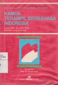 Image of Kamus Terampil Berbahasa Indonesia