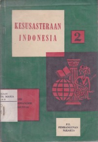Image of Kesusastraan Indonesia II