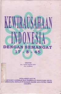 Image of Kewirausahaan Indonesia dengan Semangat 17-8-45