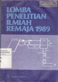 Image of Lomba Penelitian Ilmiah Remaja 1989
