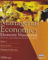 Image of Managerial economics Ekonomi manajerial dalam perekonomian global buku 2 edisi kelima