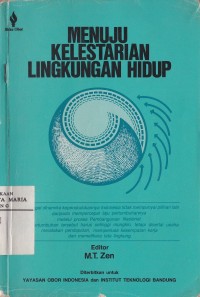 Image of Menuju Kelestarian Lingkungan Hidup