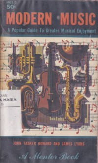 Image of Modern Music A Popular Guide to Greater Musical Enjoyment