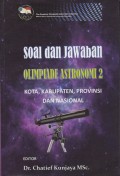 Soal dan Jawaban Olimpiade Astronomi 2 Kota, Kabupaten dan Nasional