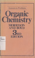Organic Ghemistry Third Edition Answer to Problems
