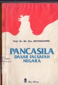 Pancasila dasar Falsafah Negara (Kumpulan Tiga Uraian Pokok-pokok Persoalan Tentang Pancasila)