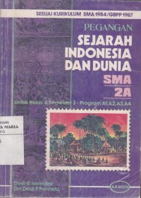 Image of Pegangan Nasional Indonesia dan Dunia Jilid 2A untuk SMA Kelas 2 Semester 3 Program Inti