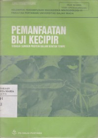 Image of Pemanfaatan Biji Kecipir Sebagai Sumber Protein Dalam Tempe