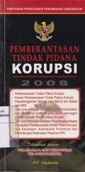 Pemberantasan Tindak Pidana Korupsi 2008